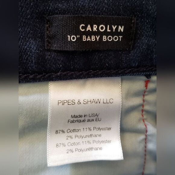 Veronica Beard Carolyn 10" Baby Boot Blue Jeans Size 28 - Picture 7 of 12